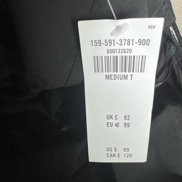 Abercrombie & Fitch Black Strapless Halter-Tie Mini Dress - Picture 8 of 8